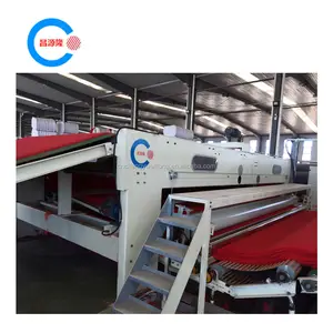 Factory nonwoven polyester cross lapper machine for exhibition carpet line