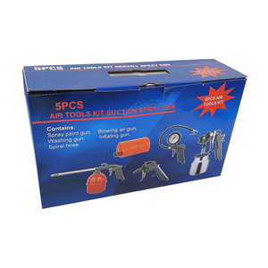 DP-42001 5 1 hava alet takımı ile hava kompresörü kiti dahil toz darbe tabancası ve araba bakım ve DIY projeleri için püskürtme tabancası - Product Image 6