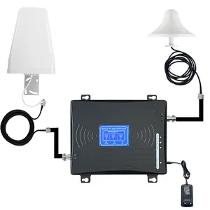 Factory price 3 band signal booster 900 1800 2100 mhz mobile network booster 3g 4g GSM repeater
