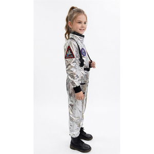 <span class=keywords><strong>Disfraz</strong></span> de Astronauta Plateado para Niños y Niñas, Traje Espacial para Halloween, Juego de Roles, Fiesta Infantil, Actuación, Regalo de Año Nuevo y Carnaval - Product Image 3