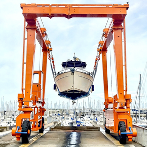 Grúa Móvil para Elevación de Barcos de 300, 500, 800 y 1200 Toneladas con Ruedas de Goma para Manejo de Yates Marinos - Product Image 2