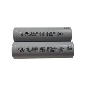 Original BTW INR 18650 35EC 3500mah 10A Lithium Ion Battery 3.6V Rechargeable Batteries for EV Battery Pack - Product Image 3