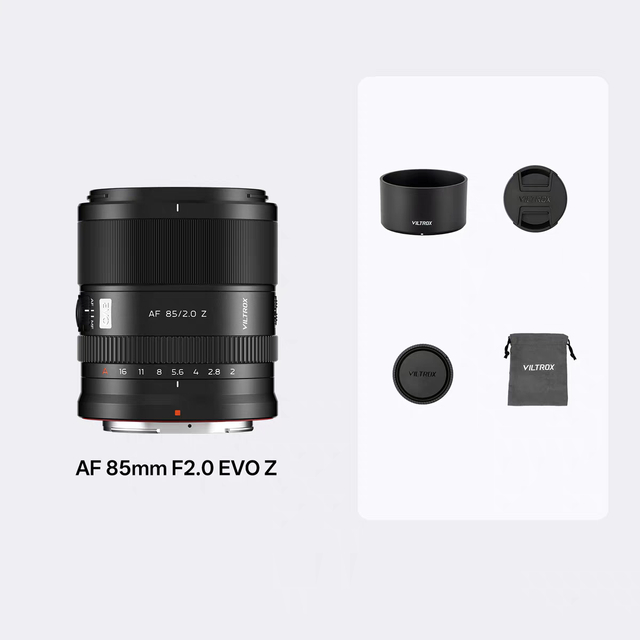 Fashion lens 2016 F2.0 85mm F2 EVO for Nikon Z Lens for Nikon Z Mount Cameras Vilt.rox AF 85mm F2.0 EVO