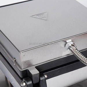 Máquina para hacer waffles belgas, equipo comercial para aperitivos, <span class=keywords><strong>2</strong></span> placas, antiadherente - Product Image 4