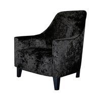 Fauteuil de loisirs Heywood en tissu chenille, une place, pour la maison et les événements de mariage