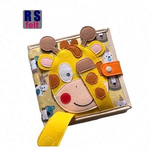 Meilleure Vente Nouveau Design Livre d'Activités Silencieux Girafe, Livre d'Activités pour Tout-Petits, Jouet Sensoriel pour Tout-Petits, Livre Silencieux Girafe - Product Image 3