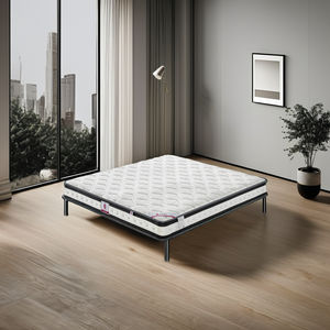 Colchón Híbrido de Espuma Viscoelástica de Alta Densidad <span class=keywords><strong>Queendom</strong></span> de 9 Pulgadas, Diseño Moderno con Látex, Gel y Resortes Ensacados, para Uso en Hoteles y Hospitales - Product Image 2