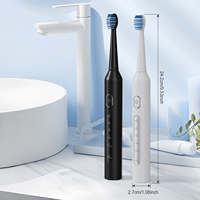 Kit Combiné de Soins Bucco-Dentaires à Domicile : Brosse à Dents Électrique Sonique + Hydropulseur Buccal Multi-Modes pour le Nettoyage des Dents