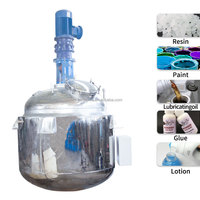 Équipement de production de résines acides alkydes/phénoliques/époxy/polymeres/acryliques, réacteurs et cuves de mélange en acier inoxydable