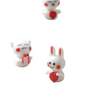 Adornos de Vidrio con Formas Geométricas LONGXIN, Diseño de Animales Pequeños, Artesanía en Vidrio, Decoraciones de Escritorio, Decoración Creativa para el Hogar, Fundición Pulida - Product Image 4