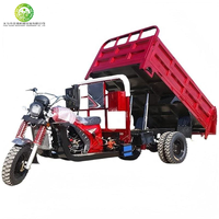Best-selling Guide Three-wheel Motorized Cargo Motorcycle Open Body Water/Air Cooled Engines High Payload Capacity Customizable