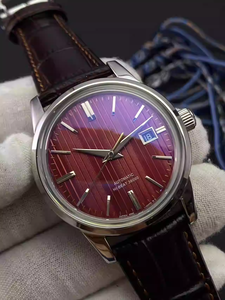 Reloj Mecánico Automático de Lujo para Hombre, Color Crema con Esfera Azul Hielo, Correa de Acero Inoxidable de 20 mm de Ancho, Resistente al Agua, Serie GS - Product Image 2