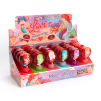 Chaude beauté maquillage hydratant bonbons Lipgloss nouveauté enfants vendeurs lèvre glaçure naturel fille clair rouge à lèvres brillant à lèvres Base
