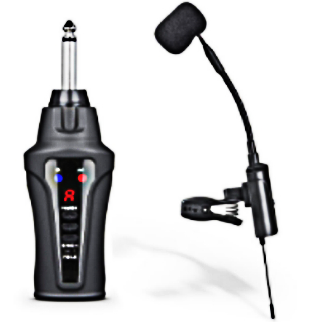 Professional UHF Wireless Stage Performance Amplifier Mini Small Microphones Violin Pickups Instrument Microphone Accessories