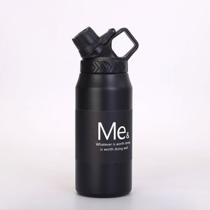 Thermos de randonnée en acier inoxydable 304, 750 ml, 950 ml, tasse à double paroi isolée sous vide pour le sport et les voyages - Product Image 3