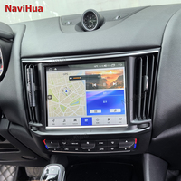 NaviHua Nouveau Multimédia Stéréo pour Maserati Levante 2016 2020 Android Autoradio 8.4 ''Écran Tactile Auto Head Unit Monitor Upgrade