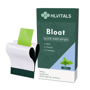 Tiras de Película Fina Oral Vegana de Marca Privada para Adultos, Soporte Digestivo para la Hinchazón, Desintoxicación Hepática, Fórmula Avanzada para el Control de Energía - Product Image 3