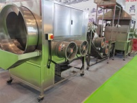 Machine de fabrication de pop-corn industriel automatique professionnelle de grande capacité Machine à pop-corn électrique au gaz sucré caramel aromatisé
