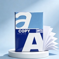Papier Copie A4 70g/75g/80g 100% Pâte de Bois Vierge Blanc Personnalisable pour Usage Professionnel et Scolaire Shandong