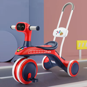 Sepeda Roda Tiga 3 Roda untuk Anak Usia 2 hingga 7 Tahun Sepeda Roda Tiga Bayi 3 in 1 Kereta Dorong Sepeda Anak - Product Image 1