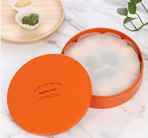 Wholesale High Quality <strong>Round</strong> <strong>Large</strong> Big <strong>Cookie</strong> <strong>Tins</strong> <strong>Containers</strong> Empty Food Grade Luxury Metal <strong>Tin</strong> Can Packaging Box for <strong>Cookies</strong> - Product Image 1