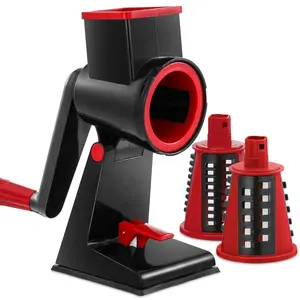 Râpe à <span class=keywords><strong>carottes</strong></span> manuelle de cuisine, plateau en plastique PP et lame en acier <span class=keywords><strong>pour</strong></span> trancher et râper le gingembre, l'ail et les noix - Product Image 1