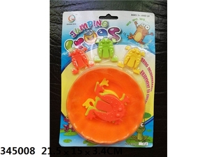 Jouet <span class=keywords><strong>grenouille</strong></span> sautillante en plastique promotionnel à pression de <span class=keywords><strong>doigt</strong></span> - Product Image 4