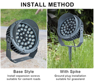 6W 9W 12W 18W 24W 36W 48W hofoled Die Cast nhôm ngoài trời ip65landscape đèn điều chỉnh góc tiết kiệm năng lượng vườn lũ ánh sáng - Product Image 4