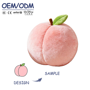 Cuscini morbidi imbottiti personalizzati di grandi dimensioni con uva peluche cuscini morbidi giocattoli di peluche personalizzati produttore di peluche - Product Image 4