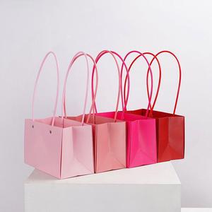 DAMAI Macaron Rectangular Gift <strong>Bags</strong> Wholesale Flower Bouquet Packaging Premium Reusable Design for <strong>Party</strong> Favors Bridal Shower - Product Image 3