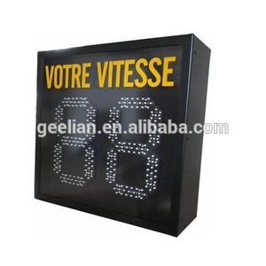 Détecteur de <span class=keywords><strong>radar</strong></span> de vitesse avec affichage LED pour la mesure de la limite de détection - Product Image 3
