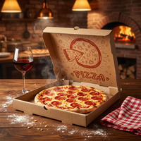 Maßgefertigte Umweltfreundliche Recycelbare Wellpappe Pizza-Sushi-Box Faltbare Druckresistente Flugzeugform-Karton mit Griff für Lebensmittel