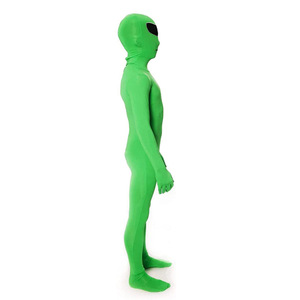 Meilleures ventes transfrontalières : Ensemble de costumes pour enfants en soie, modèle <span class=keywords><strong>Extraterrestre</strong></span> Vert Mince, pour spectacle de scène, thème ET et Aliens - Product Image 1