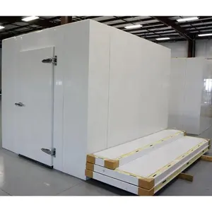 Factory Design Free cold storage room walk in freezer and chiller chambre froide solaire For meat fruit vegetable