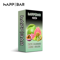 Deutschland Spanien Slowenien Rumänien EU-Lager Happ Bar 30K 40K 50K 150K Razzberry Puffs Einweg-Happy Bar Papierverpackungsboxen
