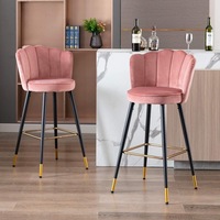 Vente en gros de meubles de restaurant de haute qualité pour la cuisine tabouret de bar en métal doré pour la cuisine