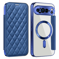 Étui de téléphone magnétique en cuir PU pour Google Pixel 10A Pro XL, Samsung Galaxy S26 FE Plus Ultra et Apple iPhone 17 16 15 Pro Max
