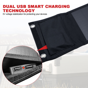 แผงโซลาร์เซลล์ SMARAAD PL Stock 60W แบบพับได้ ขนาดเล็ก 6 ชิ้น พกพาสะดวก สำหรับใช้งานกลางแจ้ง 60W-6Z SMAR - Product Image 2