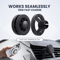 Dok Pengisian Daya Nirkabel TEC Semiconductor Cooling Rapid Heat Dissipation untuk Mobil, Rumah, Dapur, dan Meja untuk iPhone 18-12