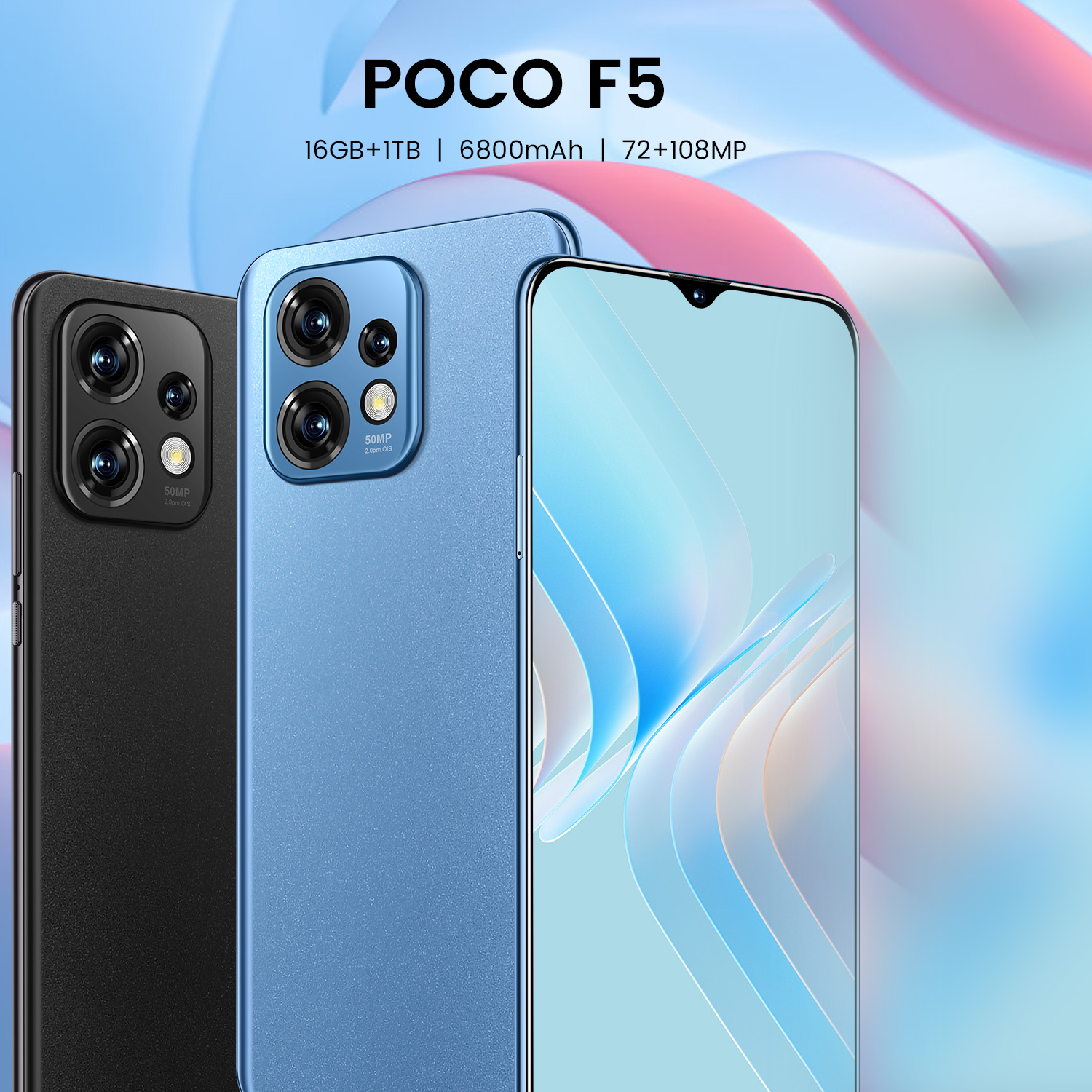 POCO F5 5G Smartphone - 16GB RAM, 1TB Storage, 108MP Camera