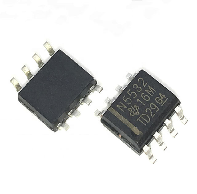 Original Operational Amplifier IC NE5532 NE5532DR SOP8 Audio Amplifier Chip