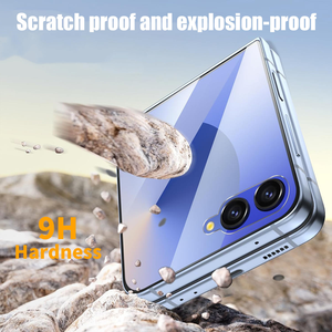 ฟิล์มกันรอยหน้าจอภายนอก Samsung Z Flip 8 แบบเต็มจอ ผลิตตามสั่งจากโรงงาน คุณภาพ HD กระจกนิรภัย 2.5D ป้องกันรอยขีดข่วนระดับพรีเมียม - Product Image 5