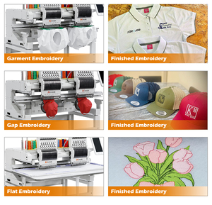 Máy thêu phẳng tốc độ cao 2 đầu máy may thêu vi tính dùng trong công nghiệp - Product Image 6