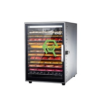 Dual Fans 16/32/40/60 Lagen Citroen Rose Bloem Thee Droger Kiwi Gedroogd Fruit Making Machine