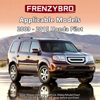 Frenzybro, 8 Uds., Kit de suspensión delantera, brazo de Control, rótula, barra estabilizadora, extremo de barra de acoplamiento para Honda Pilot 2009-2015