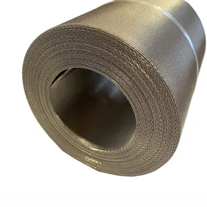 304/304L SS Stainless Steel Continuous Auto Filter Belt Mesh Screen for Extruder Filter