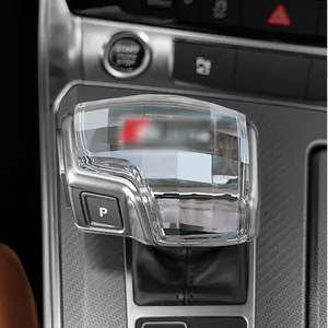 Schaltknauf schale Für Audi A4 A6 Kristall Zahnrad abdeckung Auto Innenraum liefert A5 A7 Q5L Q7 modifizierte Getriebe kopf abdeckung