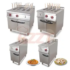 Fornitura di fabbrica multifunzione commerciale macchina per cucinare Pasta pentola a basso costo gnocchi Wonton bollente