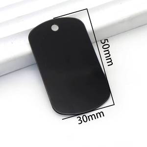 Etiquetas de Identificación para Mascotas de Aluminio Anodizado - Diseño Colorido en Blanco para Grabado Personalizado en Llaveros, Bolsos y Regalos Promocionales - Product Image 5