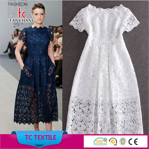 Thời trang Dot thiết kế nước hòa tan Giá Rẻ Ren vải cotton guipure ren vải srmf23 - Product Image 6